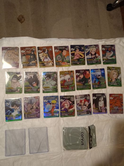 21 kart Naruto nowe 100 zł !!