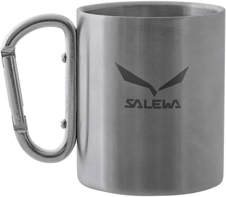 Kubek Salewa Stainless Steel z karabinkiem
