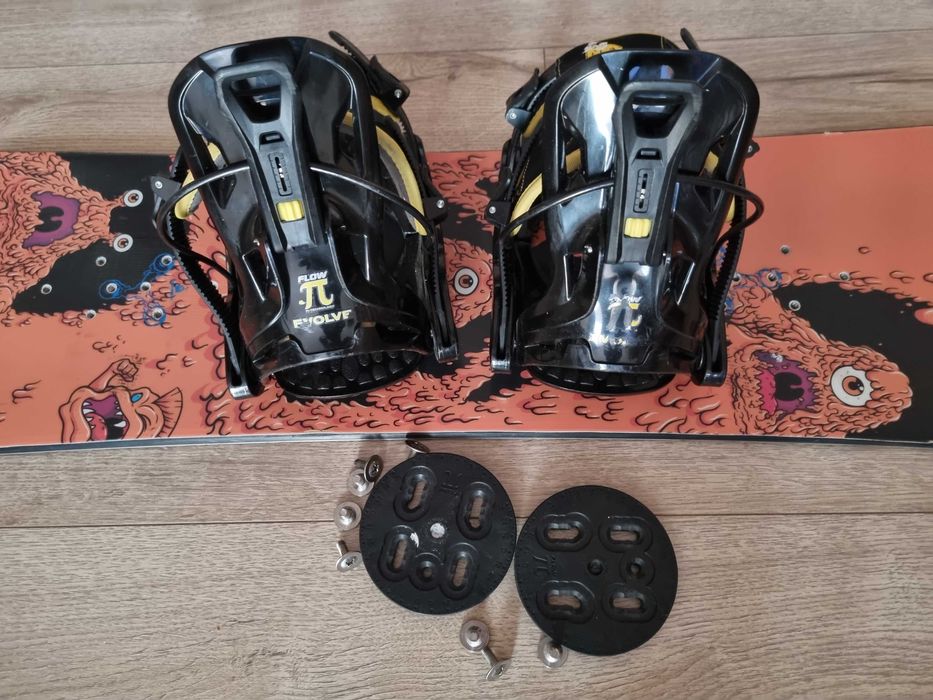 Deska snowboardowa Burton 125cm + wiązania Flow