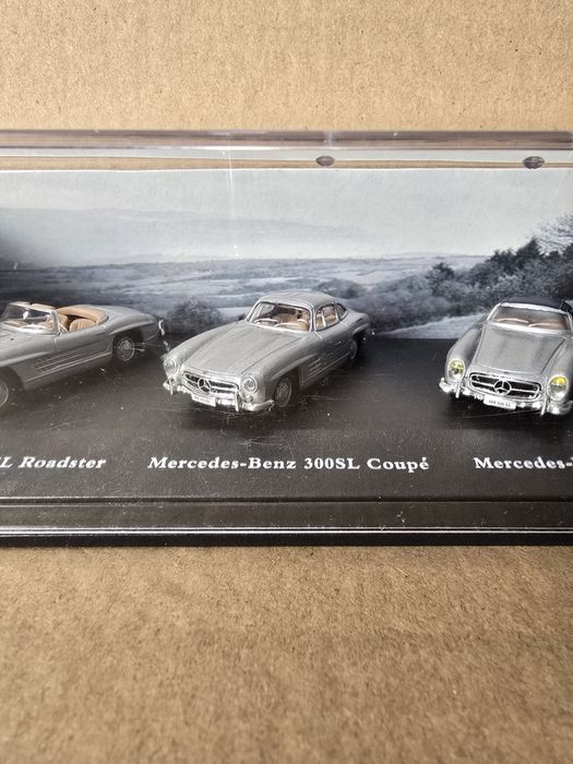 Modele kolekcjonerskie zestaw mercedes 1:87