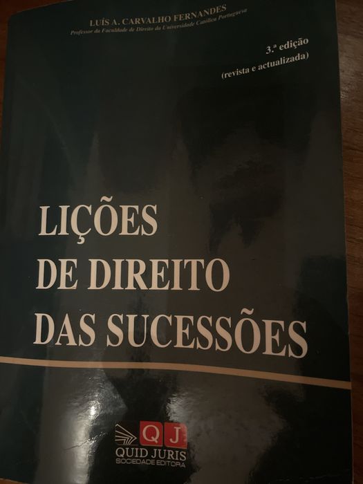 Lições de Direito das Sucessões 3a Edição