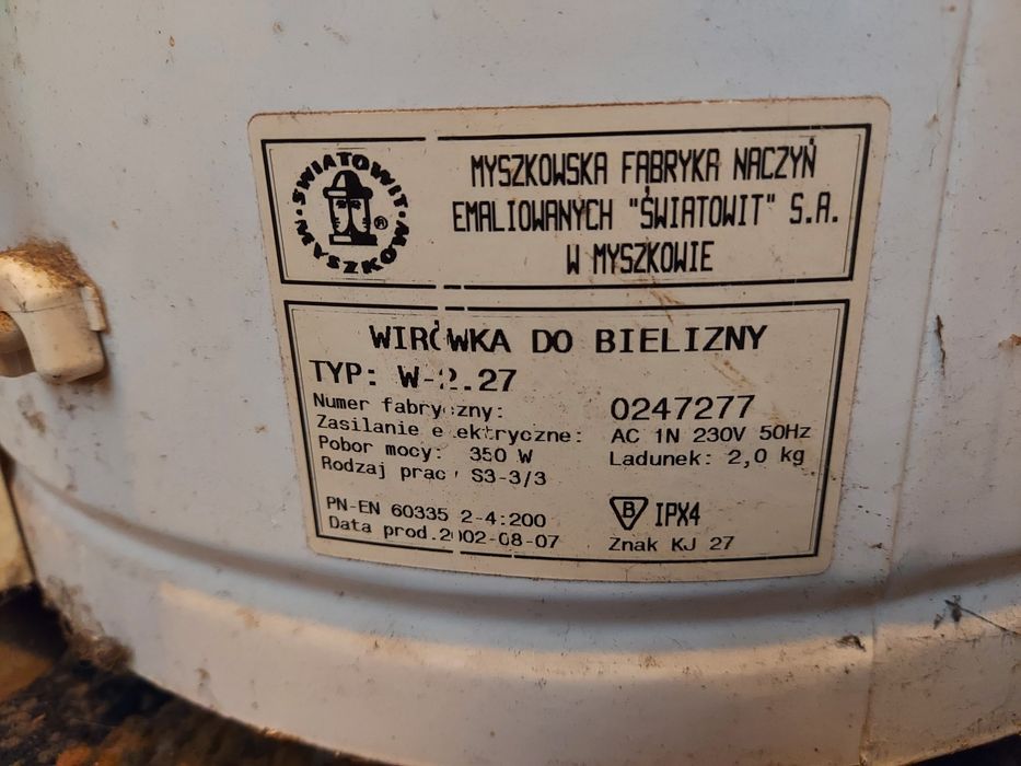 Frania wirówka do bielizny stan bardzo dobry