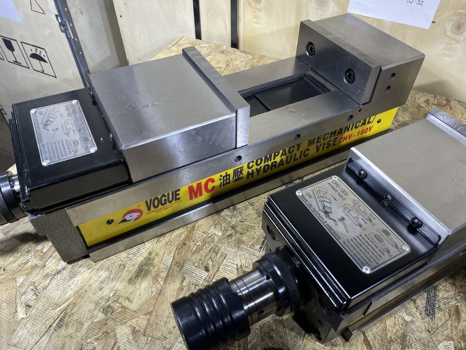 Лещата прецизійні гідравлічні механічні СHV 100-200 мм