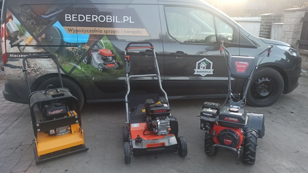 Wynajem wertykulator, glebogryzarka, walec, rozsiewacz, siewnik