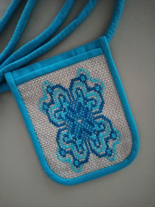 Українська ладунка, кишенька, сумочка, Ангел, 17 х 22 см