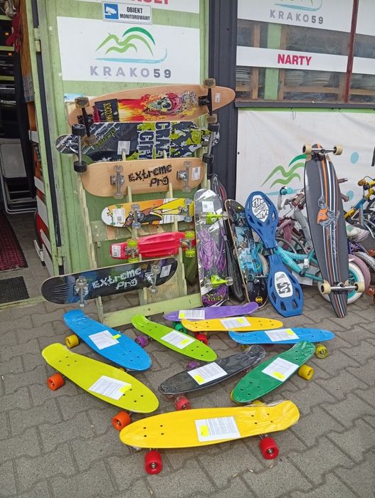 Deskorolka Mechanics Medium AL , fiszka, longboard. Nowe i używane. Krako59.-3