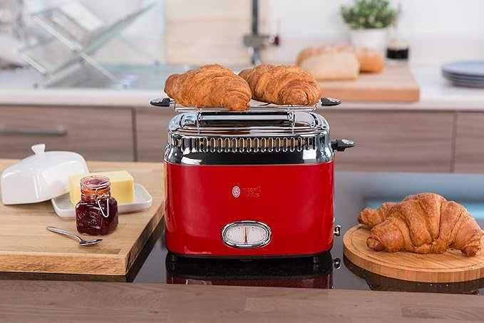 Тостер Russell Hobbs Retro Red 21680-56 НОВИЙ
