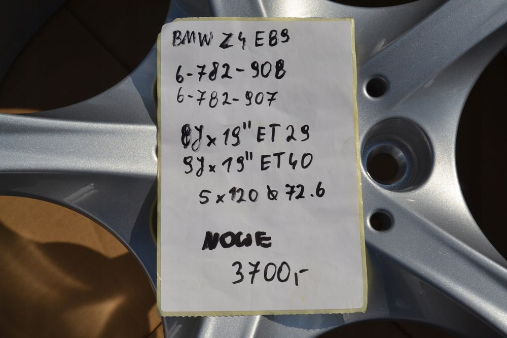 nowe 19 5x120 oryginał bmw 5 3 z3 z4 styling 276