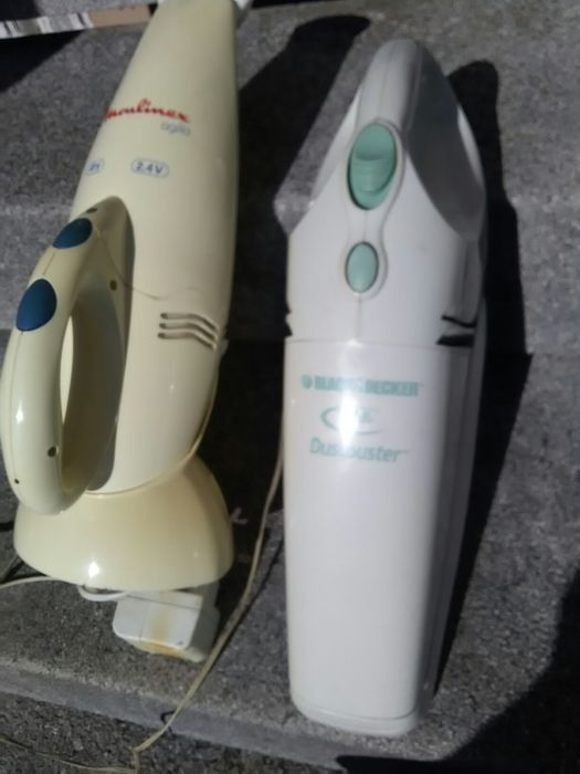 2 aspiradores de marca a bateria pela melhor proposta vendo ou troco
