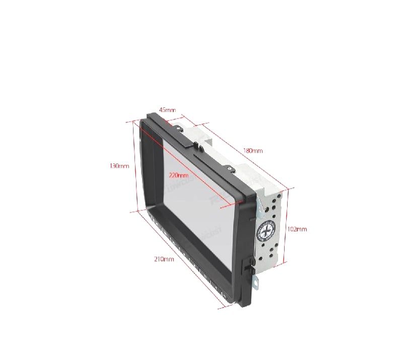 AUTO RADIO 9" GPS ANDROID 14 VOLKSWAGEN VW