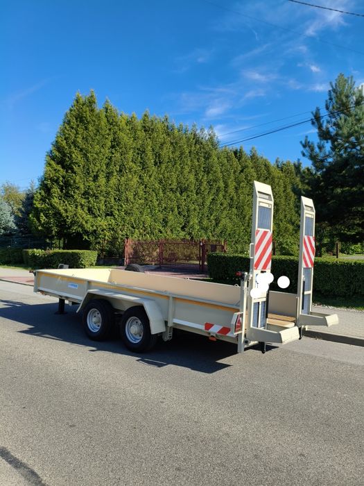 DMC 6600 kg. Tandem niskopodwoziowy Blomenroehr