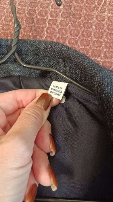 Пиджак мужской теплый