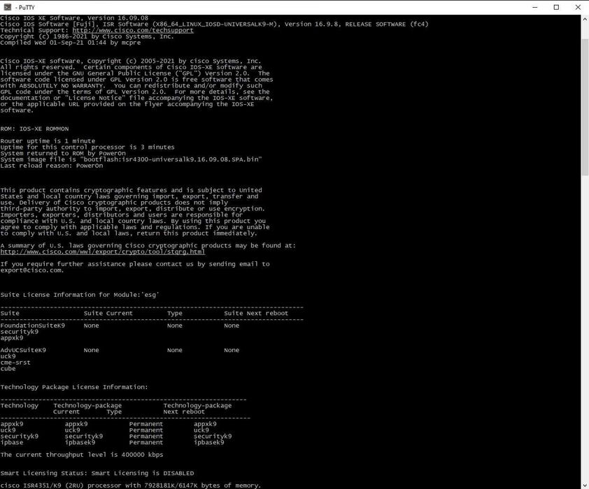 Маршрутизаторы Cisco ISR4351/K9(лицензии- Permanent) безнал/гарантия