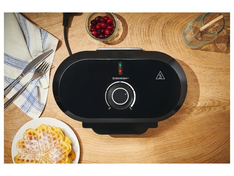 Podwójna gofrownica SDW 1200 C1, 1200 W