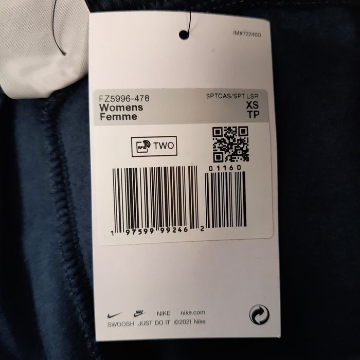 Брюки Nike NSPHNX FLC HR OS PANT 2 FZ5996-478