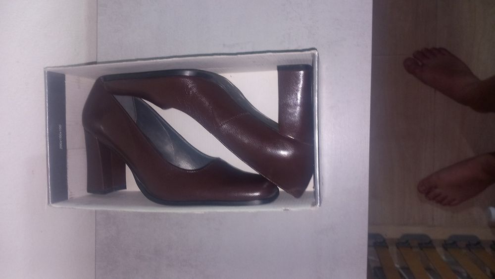 Sapatos velhos restaurados