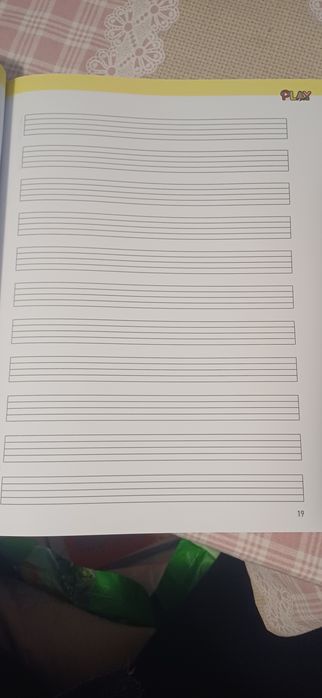 Caderno diário musica 6to ano