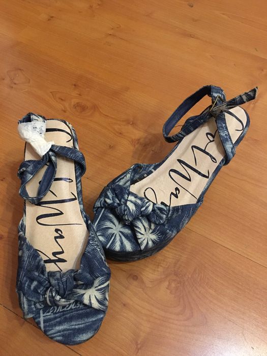 Sandalias de Verao Azuis Tropical da Cool Way