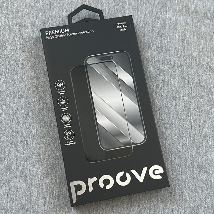 Преміальне захисне скло | Proove Premium | для iPhone 17/16/15 | ВЕЛИКА НАЯВНІСТЬ | ПРЕМІУМ СКЛО !