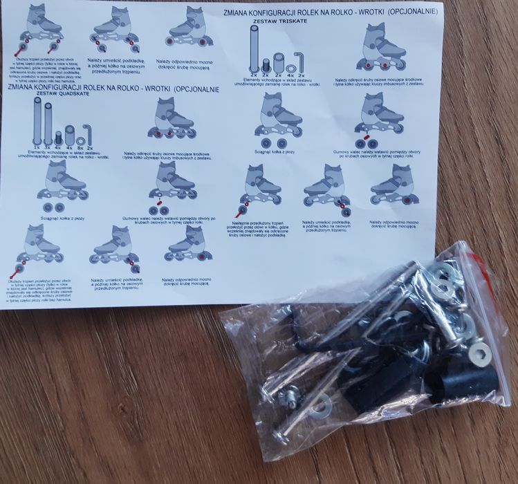 Rolko-wrotki regulowane Croxer r. 30-33