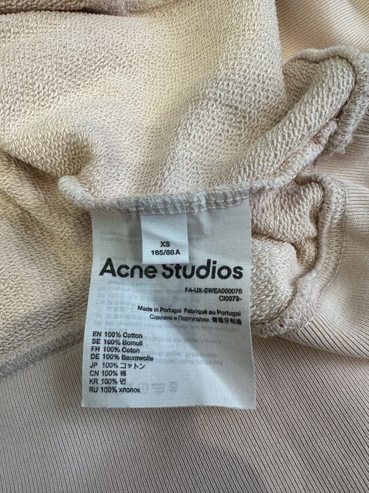 Acne studios кофта байка