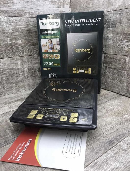 Индукционная плита Rainberg RB-811 2200Вт плита печь плитка індукційна