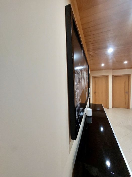 Quadro 200x100 preto e branco