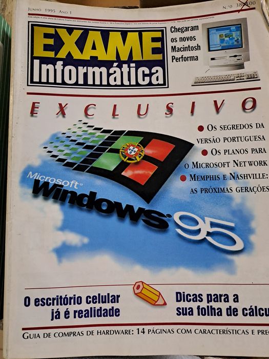 Revistas exame informática primeiros 40 exemplares