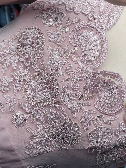 Sukienka elegancka, długa wieczorowa na studniówkę, wesele