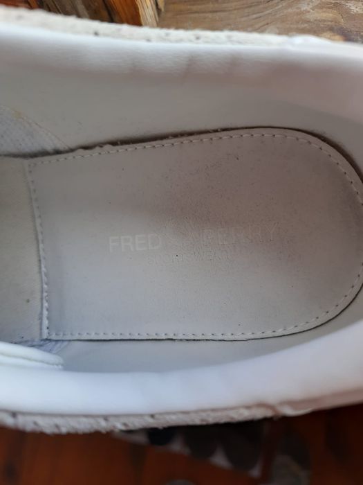 мужские кеды Fred Perry Spencer Perforated Leather
