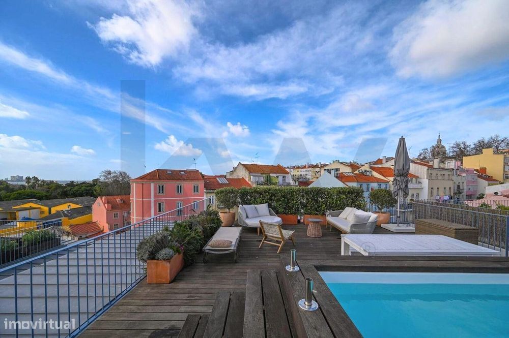 Exclusivo T3 com Terraço Privativo e Piscina no Coração de Belém – Lis