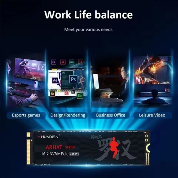 Huadisk SSD NVMe 256gb
