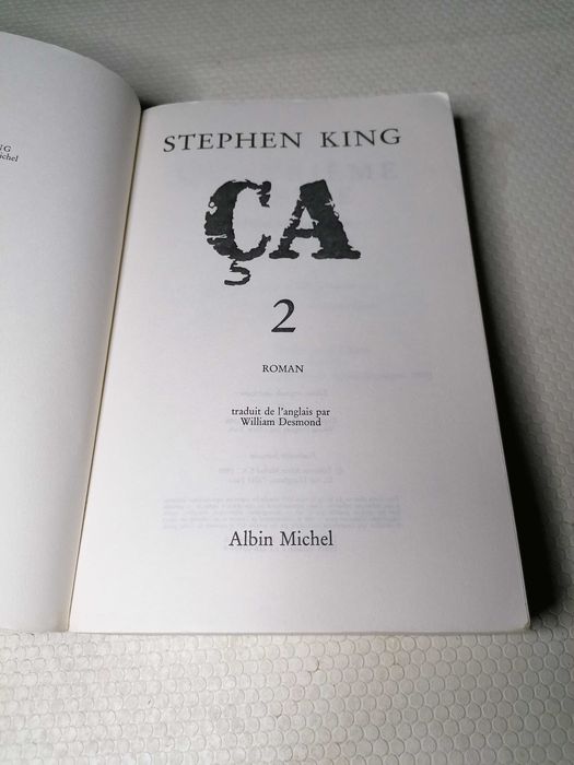 Ça (Edição Francesa de 1988) - Stephen King - 2 Vols.