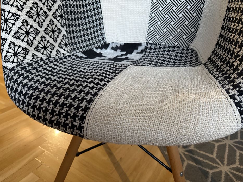 Fotel patchwork