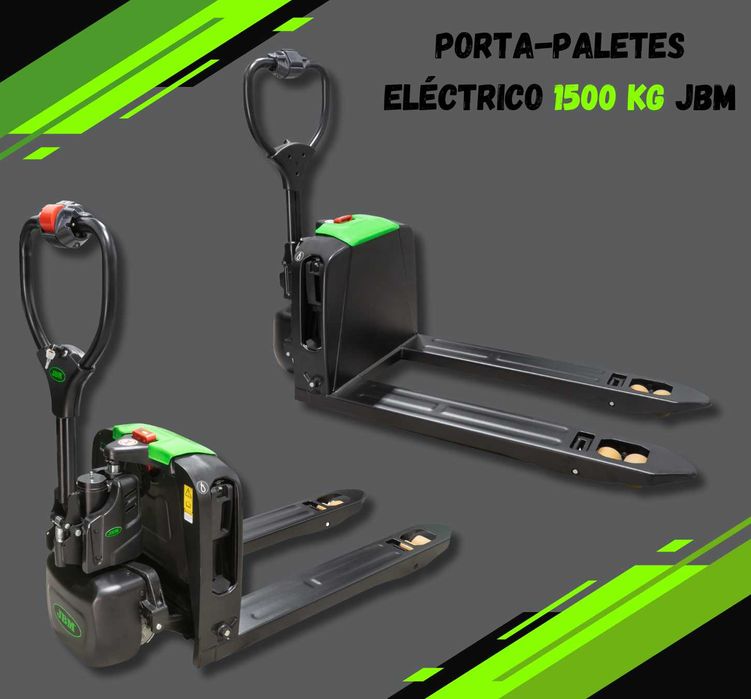 Porta-paletes Elétrico Cap. 1500 Kgs JBM JL20