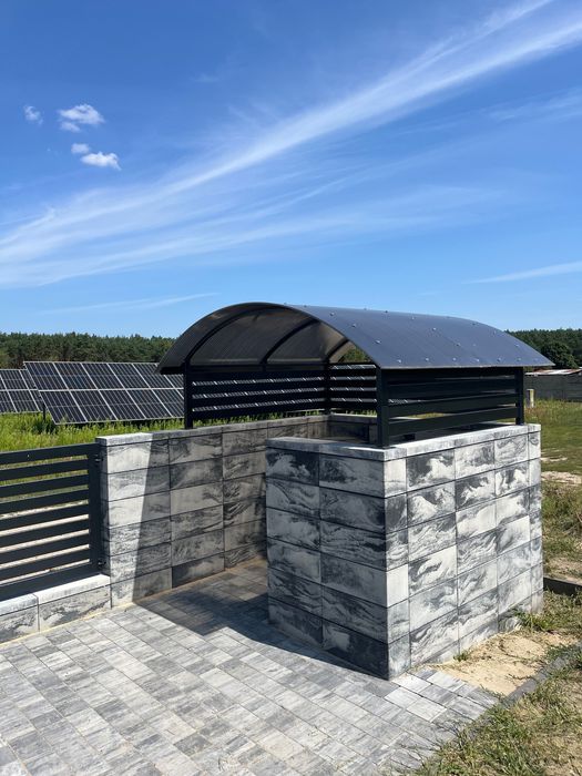 Zadaszenie taras altana wiata metalowa