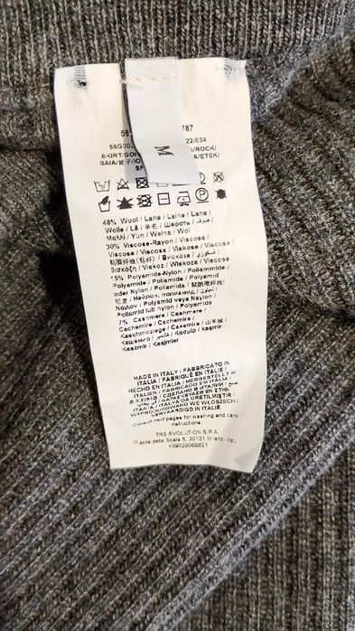 Piękny komplet z wełną r.M