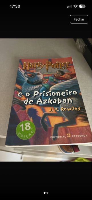 Iivro harry potter 3 o prisioneiro de azkaban