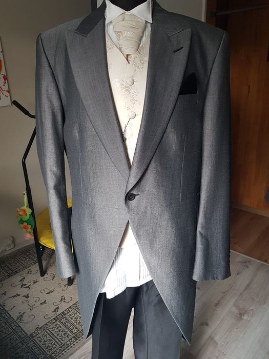 Surdut angielski 52 - 54  plus dodatki