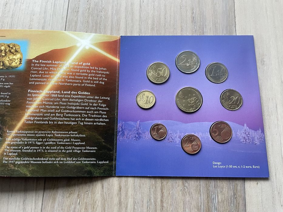 Set de moedas de euro Finlândia 2003