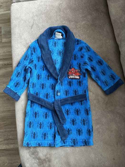 Дитячий халат, халат махровый детский Человек-паук на 2-3р
