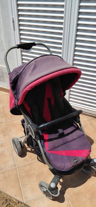 Carrinho bebe rosa