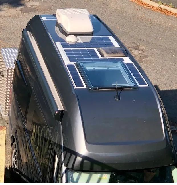 Panele solarne 334 Wp VW Grand California 600 MY2025 – 6 paneli + Victron