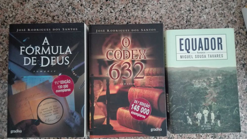 Fórmula de Deus; Codex 632; Equador; Ontem não te vi em Babilónia