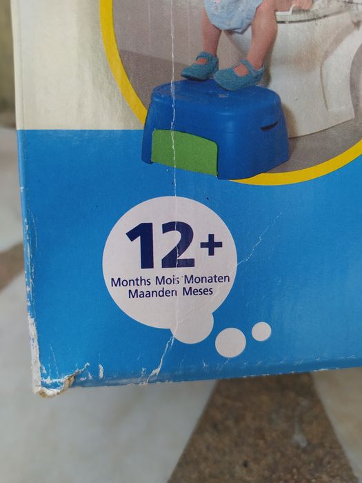 Potty trainer 3 in 1 como novo na embalagem