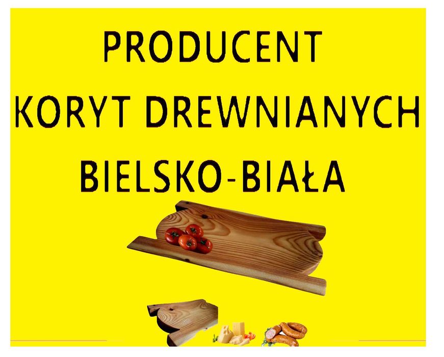 *KORYTA DREWNIANE - Producent desek tac korytek do serwowania jedzenia