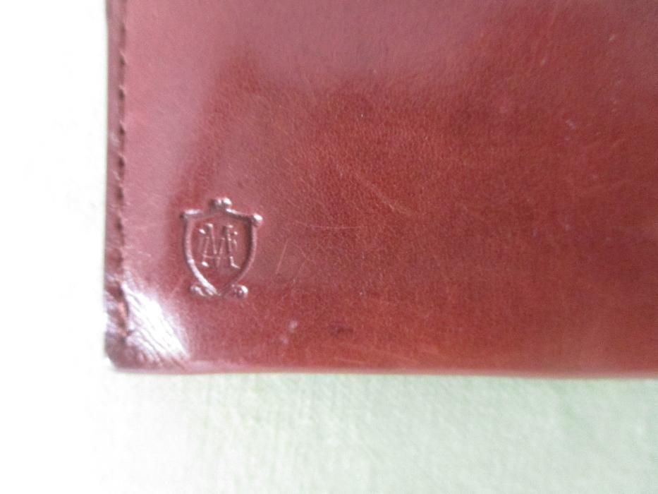 carteira de couro Massimo Dutti