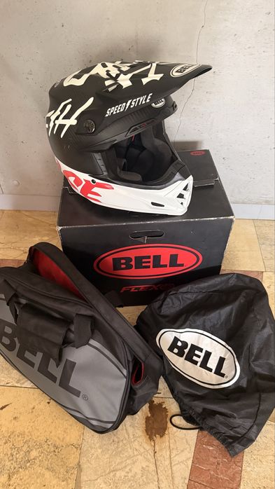 Kask Bell moto 9 flex full carbon M cross enduro