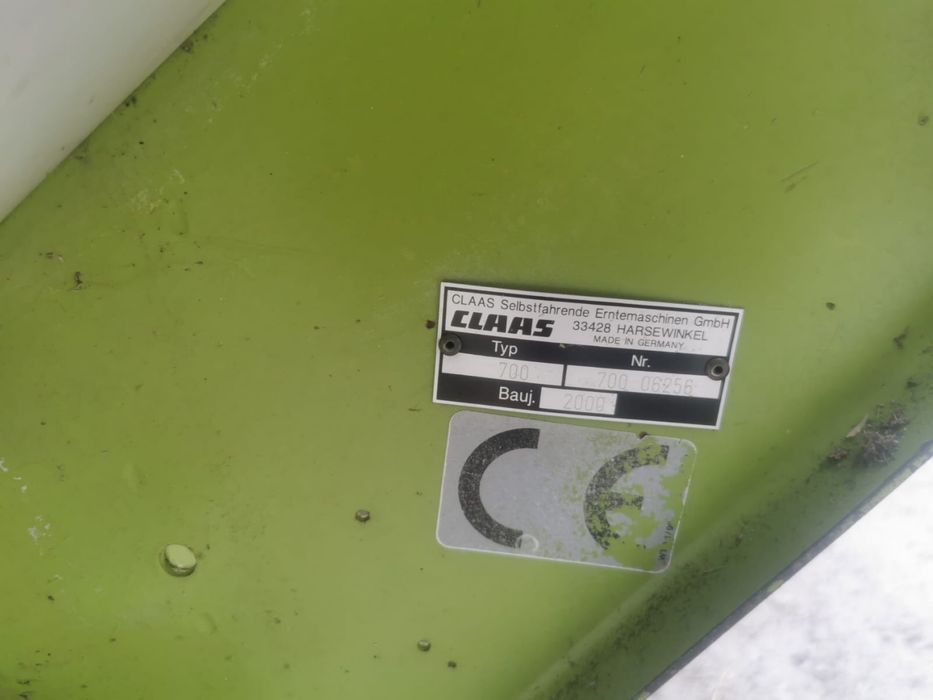 Heder claas 6m lexion mega tucano 6 klawiszy