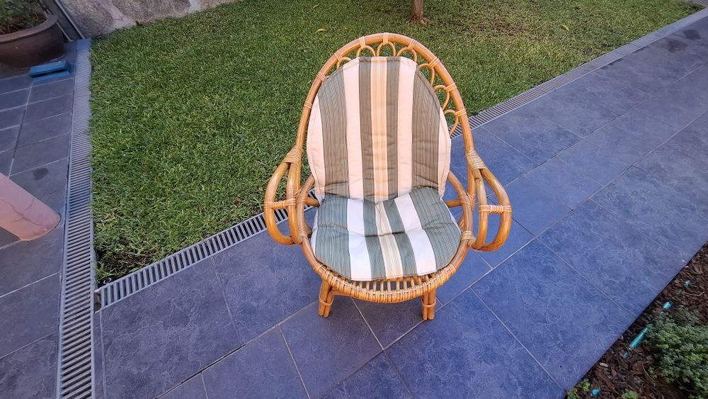 Cadeirão em bambu
